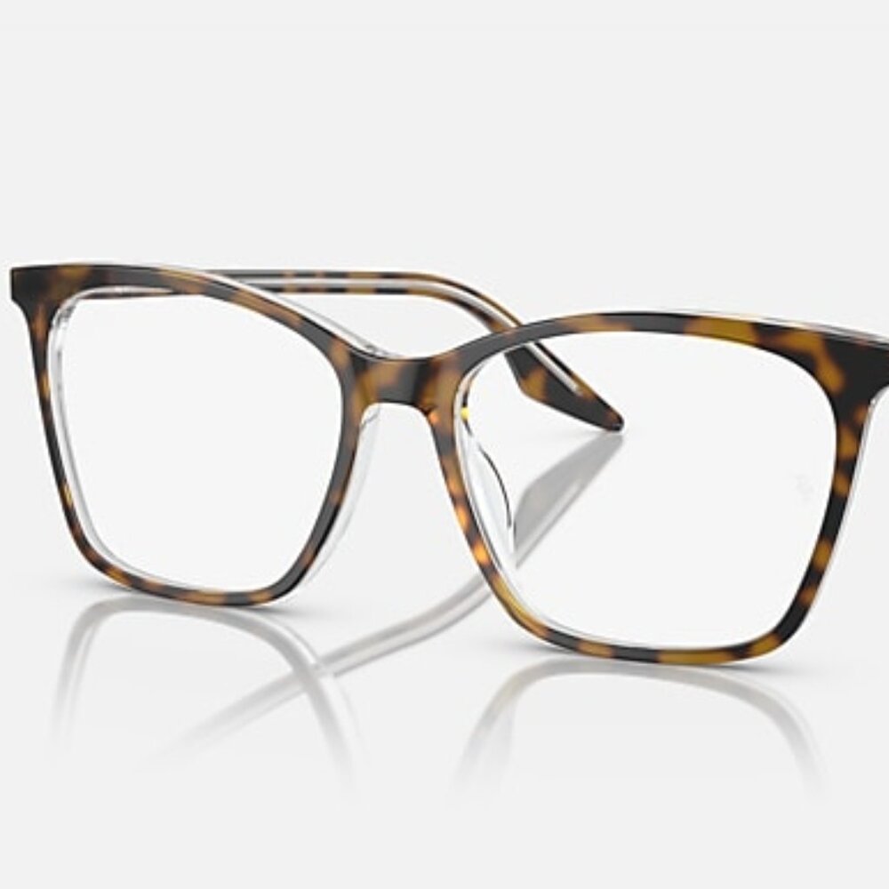 Ray-Ban RX5422 5082 Havana on Transparent Frames